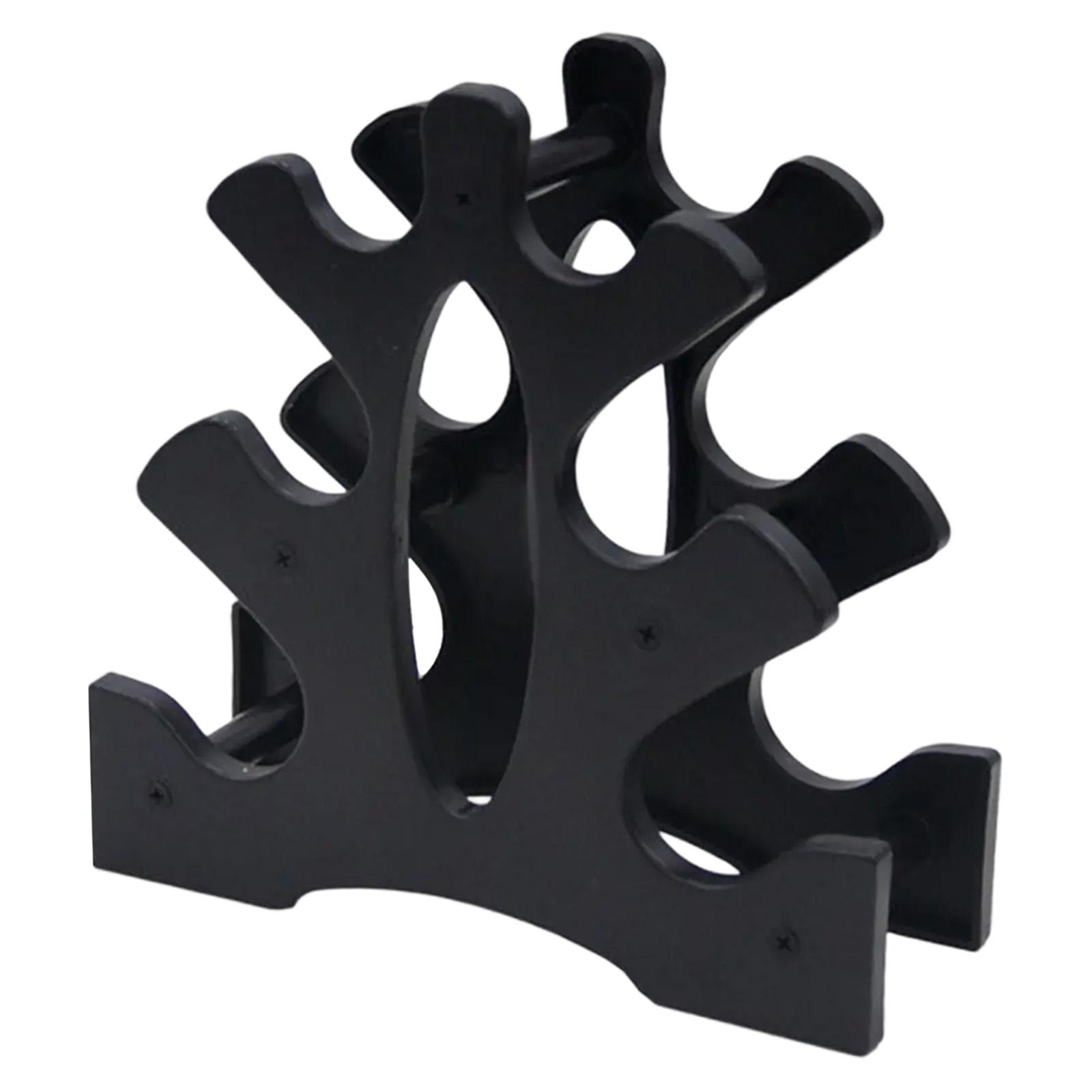 Magideal - Organizador De Mancuernas Stand Almacenamiento De Almacenamiento Fuerza De Clasificación De Entrenamiento Bastador De Pesas Con Pesa Para Ejercicio De