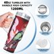 thumbnail image 5 of Apex Legends Vaso aislado de acero inoxidable con asa, diseño temático, regalo para familia, amigos y fans; incluye pajita y encaja en el portavasos estándar, 40 oz, 5 of 6
