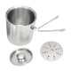 thumbnail image 1 of Cubo De Hielo De Acero Inoxidable, Cubo Para Servir Con Aislamiento Metálico Para Bar, Bebidas De Barbacoa, 1,6 L, 1 of 5