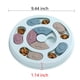 thumbnail image 3 of Dog Puzzle Toy DR CATCH Food Feeder IQ Training Blue, 3 of 6