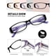 thumbnail image 3 of Gafas de lectura SOCTICK con bloqueo de luz azul, paquete de 5 unidades, 1,50, 3 of 6
