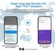 thumbnail image 4 of Auriculares Traductores ENGFYADSY AI Bluetooth 144 Idiomas, 4 of 7