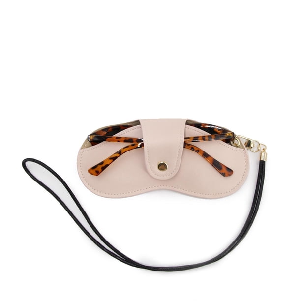 Funda Estuche Para Lentes Con Strap Colgante Unisex Moda rosa Talla Única