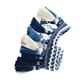 thumbnail image 2 of 1 yarda europeo borla de la cortina de la ropa ribete borde de la franja azul + blanco, 2 of 5