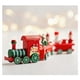 thumbnail image 2 of Tren de Madera Navidad Pascuero Rojo, 2 of 3