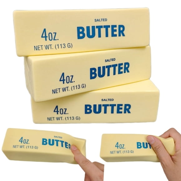 Squishy Toy SUISUILE Butter Slow Rising, 3 unidades