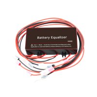 Magideal - Regulador De Ecualizador De Batería 4 X 12V Compatibilidad Con Término De Extender Batería Sistema De Batería Dispositivo De Voltaje Activo Banc