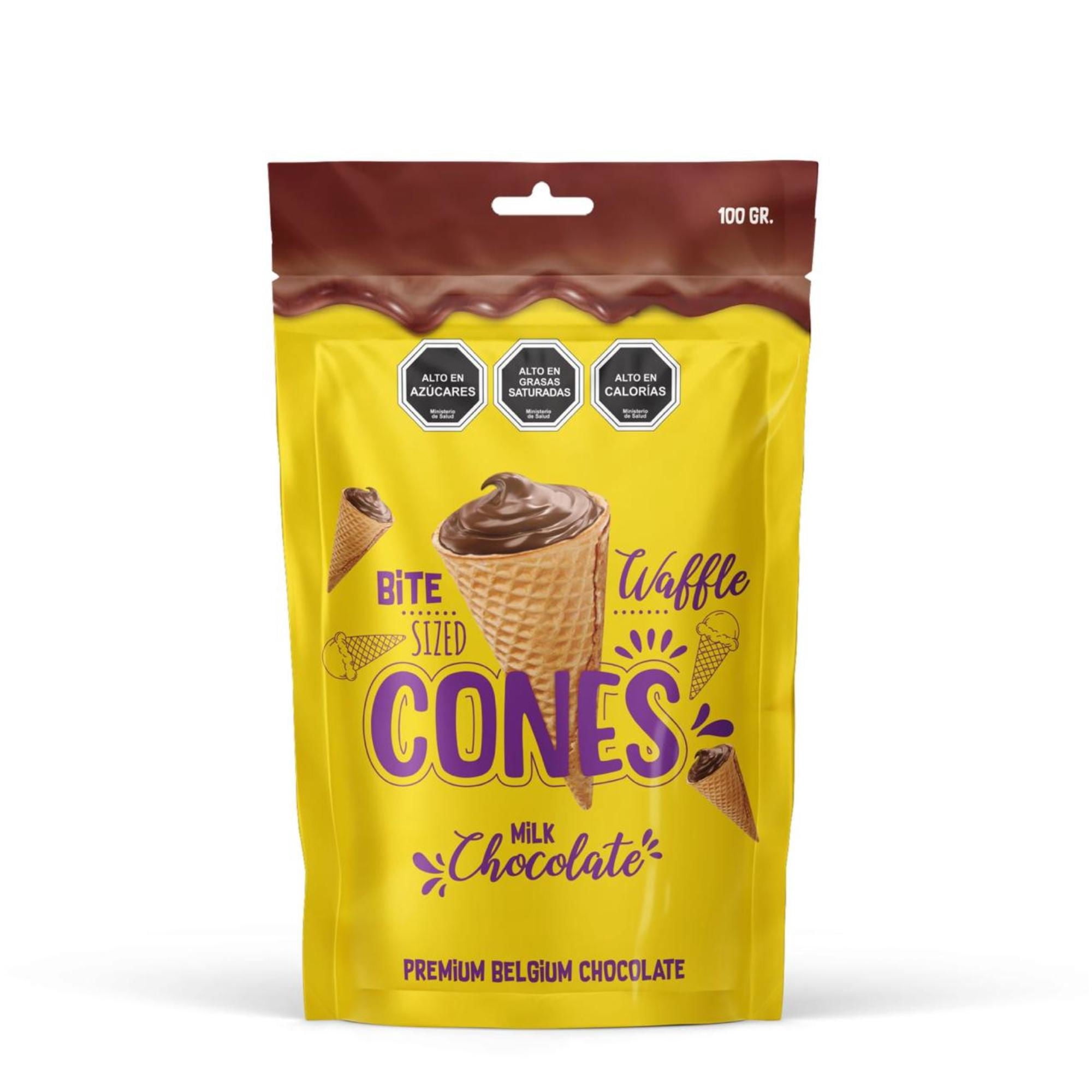 Barquillo Conos De Waffle Relleno 100 g Krazy rocks