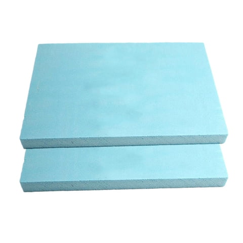 Magideal - 2 Láminas De Espuma Para Esculpir, Accesorios Para Escenografía, Manualidades, Base Para Diorama De Jardín De Hadas En Miniatura, Bloques Rectangulares 17 Cm X 30 Cm X 40 Cm