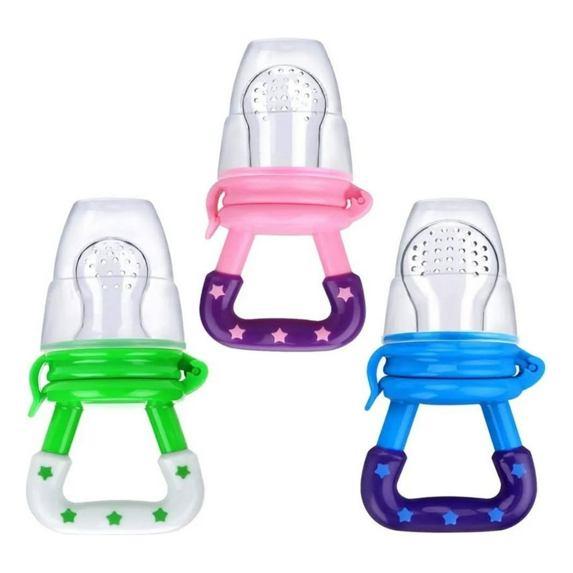 Genérico - Set 8 Tetina De Silicona Alimentancion Frutas Verduras Lau