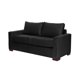 thumbnail image 2 of Sofá Livorno 2C Tela Velvet Negro, 2 of 8