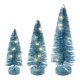 thumbnail image 1 of Set de Árboles de Escobilla Vickerman Azul Bebé Iluminados 20-25-30 cm, 1 of 4
