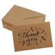 thumbnail image 1 of 20pcs Kraft Paper Gracias Las Tarjetas De Notas Con Sobres Para El Saludo De Navidad # 9, 1 of 3