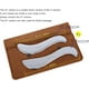 thumbnail image 2 of Herramienta raspadora muscular Gua Sha BYYDDIY de acero inoxidable, 2 of 3