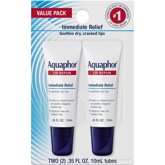 Balsamo Labial Aquaphor Lip Repair 2x10ml Hidratante