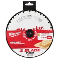 Milwaukee - Hoja Sierra Sable Circular 24D, Corte Grueso, Pack De 2