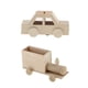 thumbnail image 5 of 2Pcs Soporte De Pluma De Madera Sin Terminar Ni?os DIY Craft Supply Train And Car, 5 of 5