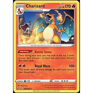 Tarjeta Pokémon Pokémon Espada Y Escudo Vivid Voltage Charizard
