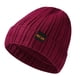 thumbnail image 1 of Gorro de invierno con forro de satén para mujer y hombre, gorro holgado con forro de seda para invierno, gorro de punto cálido con puños., 1 of 5