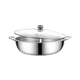 thumbnail image 5 of Olla caliente dividida, olla china de doble cara con divisor, olla caliente Shabu de acero inoxidable para acampar, reunión familiar, fiesta en casa , 32cm, 5 of 5