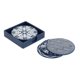 thumbnail image 2 of Posavasos De Bebidas De 8 Piezas Almohadillas De Taza De Cocina Soporte De Posavasos Decoración Del Hogar Posavasos Cuadrados Estante, 2 of 5