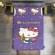 thumbnail image 1 of Sagitario Hello Kitty Comforter Twin SizeComforter Set for Kids Girls3Pcs Bedding Set Printed Comforter with 2 PillowcasesDown AlternativeSoft and Lightweight Bed Sheets, 1 of 5
