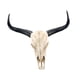 thumbnail image 5 of Escultura De Pared Con Cabeza De Toro Y Calavera, Obra De Arte Artesanal Para Chimenea, Galería, Granja, Estilo B, 5 of 5