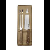 Kangware - Set Parrillero Tenedor Y Cuchillo Asados