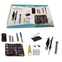 Genérico - Kit Soldador Eléctrico Cautín 220V 60W Regulable Multímetro