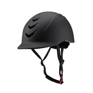 Ioensy - Casco Ecuestre Ligero Para Adultos, Casco De Bicicleta, Sombrero Ecuestre Para Principiantes, Negro