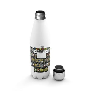 Creango - Botella Agua Termica Super Mario Personajes De Acero Inoxidable