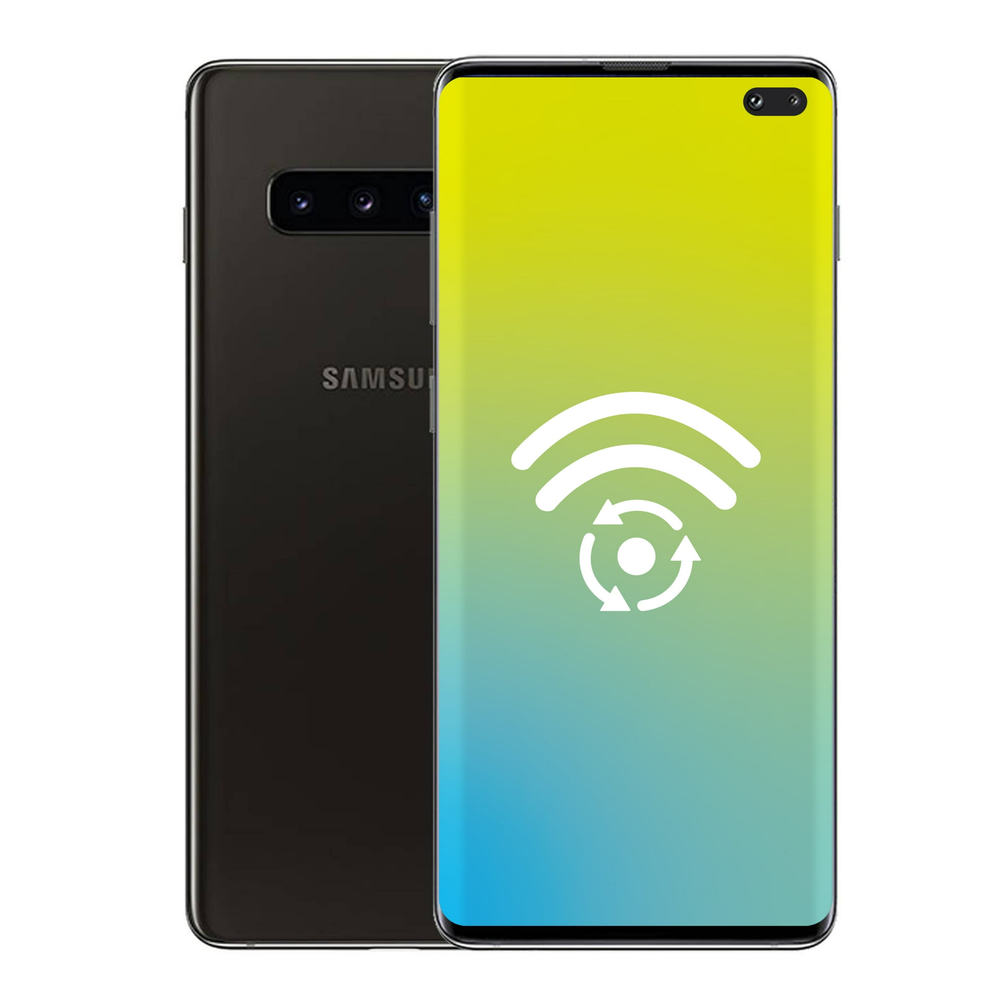 Celular Samsung S10 Plus 128 Gb Negro- Reacondicionado