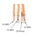 thumbnail image 4 of Cable THE CIMPLE CO de cobre sólido 10 AWG, 3 m, naranja, 4 of 9