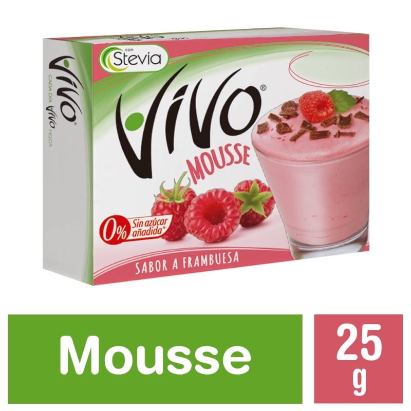 Mousse Frambuesa 25 g Vivo