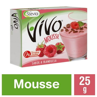 Mousse Frambuesa 25 G Vivo