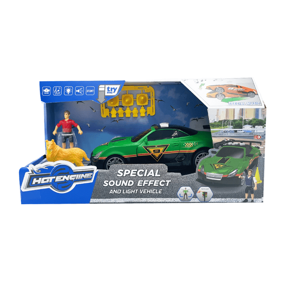 Auto Deportivo con Efectos, Luz y Sonido Magnetics