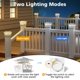 thumbnail image 2 of Luces Solares para Postes NIORSUN Paquete de 12 con 2 Modos LED Blanco, 2 of 7