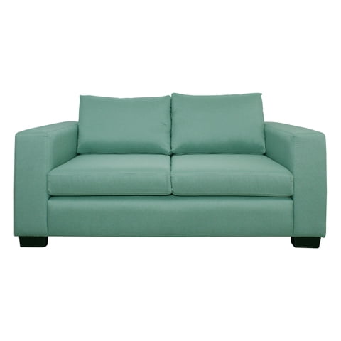 Living Store - Sofá 2 Cuerpos Chelsea 166 Cm Tela Verde Agua