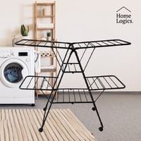 Tendedero Colgador Secador Ropa Ruedas 3 Niveles Home Logics