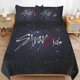 thumbnail image 1 of Kpop Stray Kids Bed Duvet Cover Microfiber Bedding Se3D Printed Lightweight3 Piece Comforter Se,ams for Kids, 1 of 5