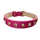 thumbnail image 2 of Collar para Perritas con Brillantes Grandes – S Fucsia, 2 of 3