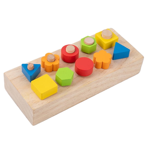 Tablero De Tornillos De Madera Montessori Para Ensamblar | Envío gratis