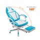 thumbnail image 2 of Silla Gamer Dowinx Color Azul/Blanco Modelo LS-TH, 2 of 2
