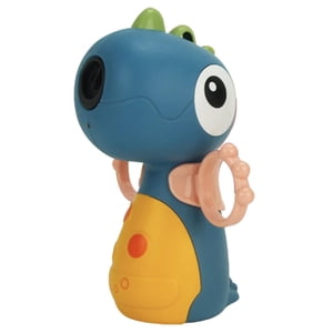 Magideal - Soplador De Burbujas Eléctrico, Con Agua De Burbujas De 100 Ml, Juguetes , Máquinas Automáticas De Burbujas De Animales, Para Niños Y Niñas Dino (Color Aleatorio)