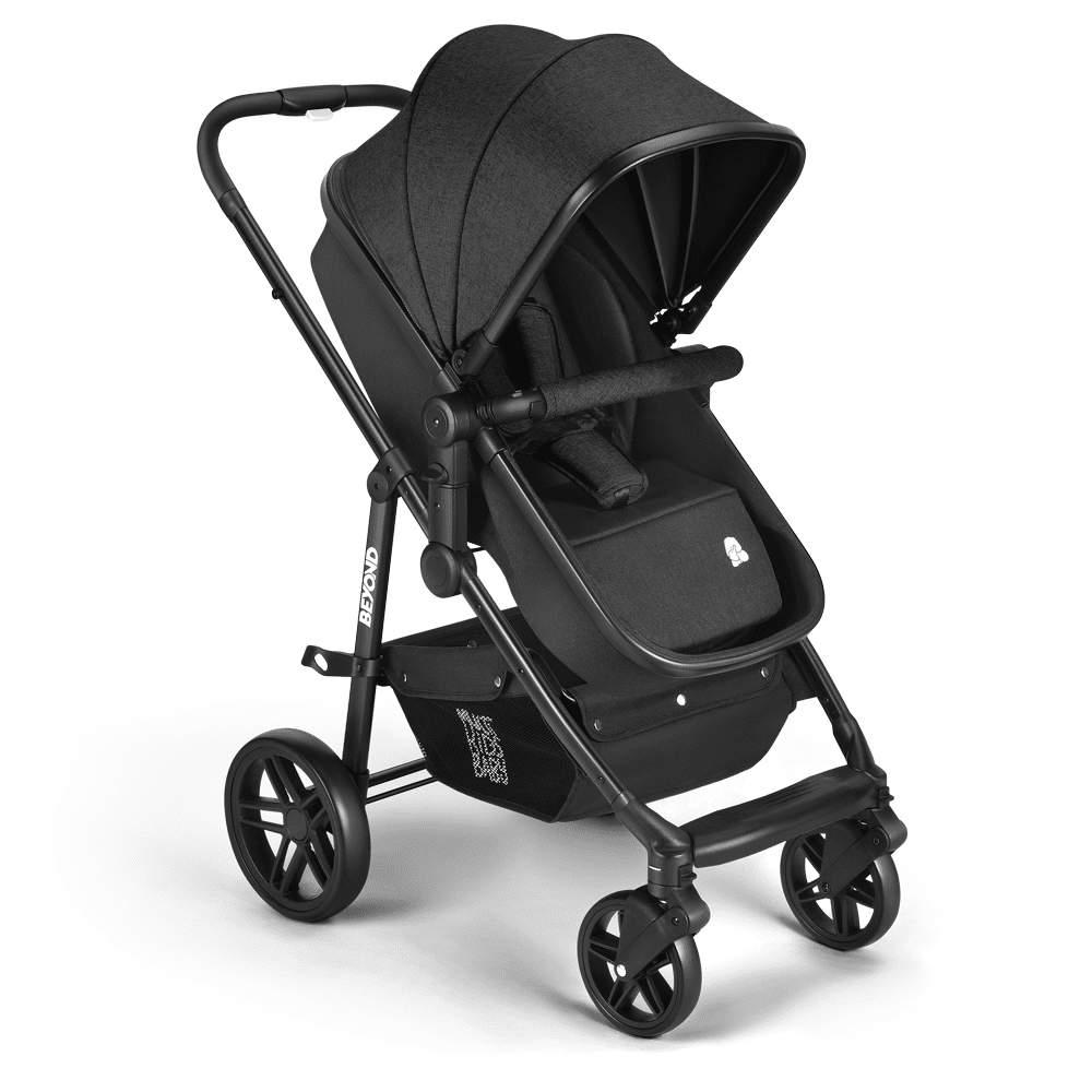 Coche 2 En 1 Multikids Baby Beyond Negro Bb428sa