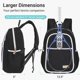 thumbnail image 2 of Mochila ligera ultra‑acolchada VELADAY para tenis de mujer, 2 of 8