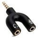thumbnail image 1 of Splitter Audio 3.5Mm Plug Micrófono Audífono, 1 of 3