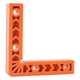 thumbnail image 3 of Abrazadera de ángulo Recto, Herramienta de Sujeción de Carpintero, Diseño Grueso Naranja, Herramienta Cuadrada de Precisión de ángulo Recto para Estan 4 pulgadas, 3 of 5