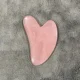 thumbnail image 1 of Natural Gua Sha Scraper Board Massage Rose Quartz Guasha Stone For Face Neck Skin Lifting Wrinkle Remover Beauty Care, 1 of 3