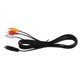 thumbnail image 4 of 5FT 1,5 M S-Video 7 Pin Pin Tap To 3 RCA Cable De Audio Masculino Para PC TV Laptop, 4 of 5
